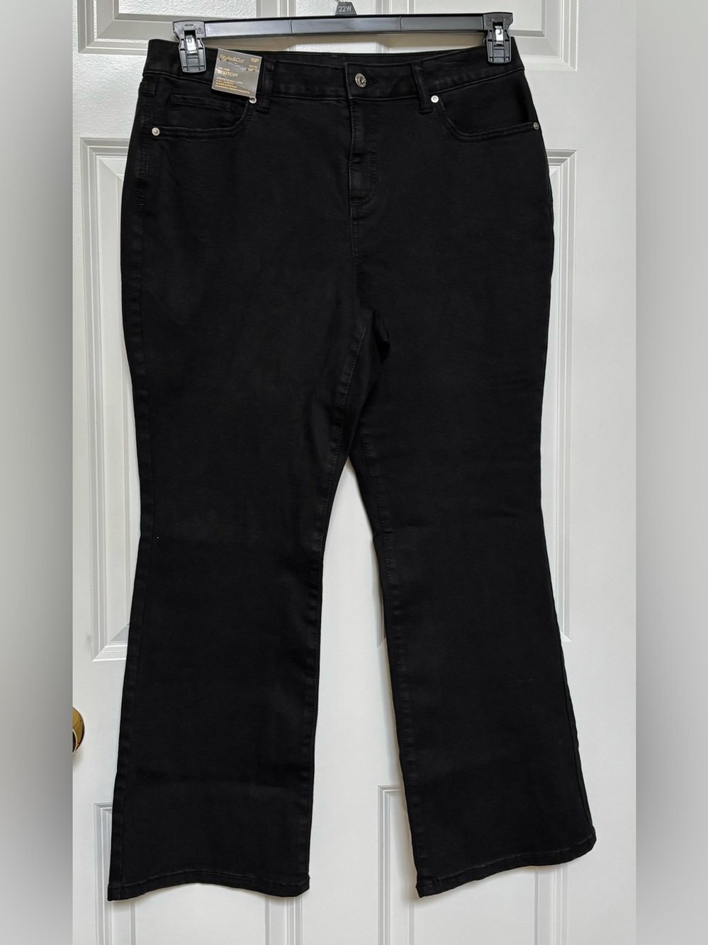 Style & Co. Black Flare Jeans